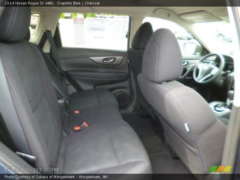 Graphite Blue / Charcoal 2014 Nissan Rogue SV AWD