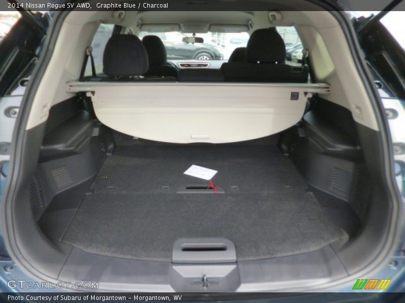 Graphite Blue / Charcoal 2014 Nissan Rogue SV AWD