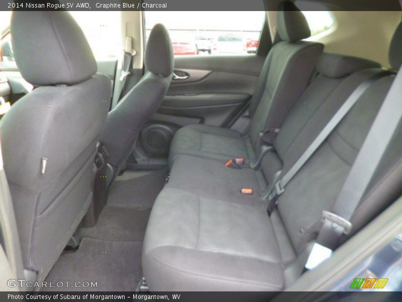 Graphite Blue / Charcoal 2014 Nissan Rogue SV AWD