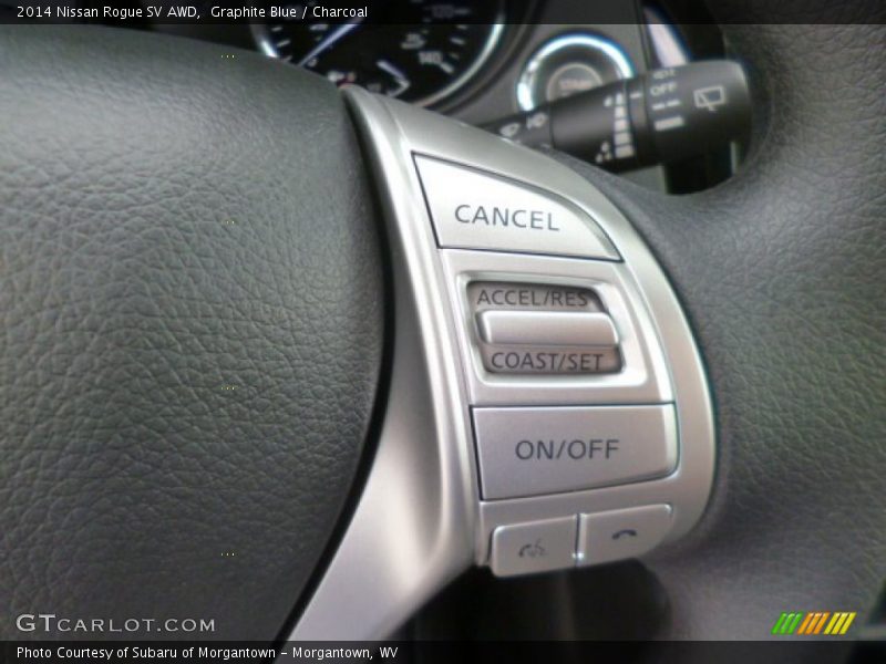 Graphite Blue / Charcoal 2014 Nissan Rogue SV AWD