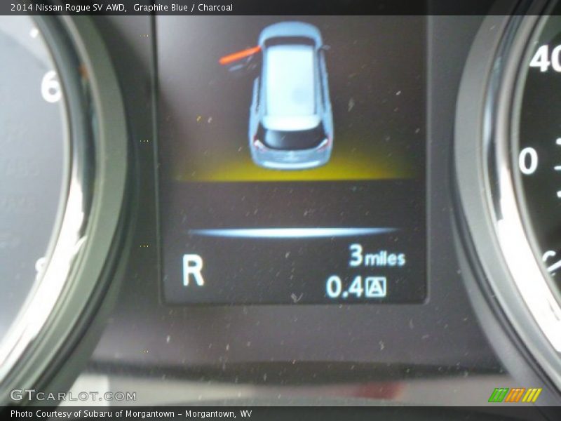 Graphite Blue / Charcoal 2014 Nissan Rogue SV AWD