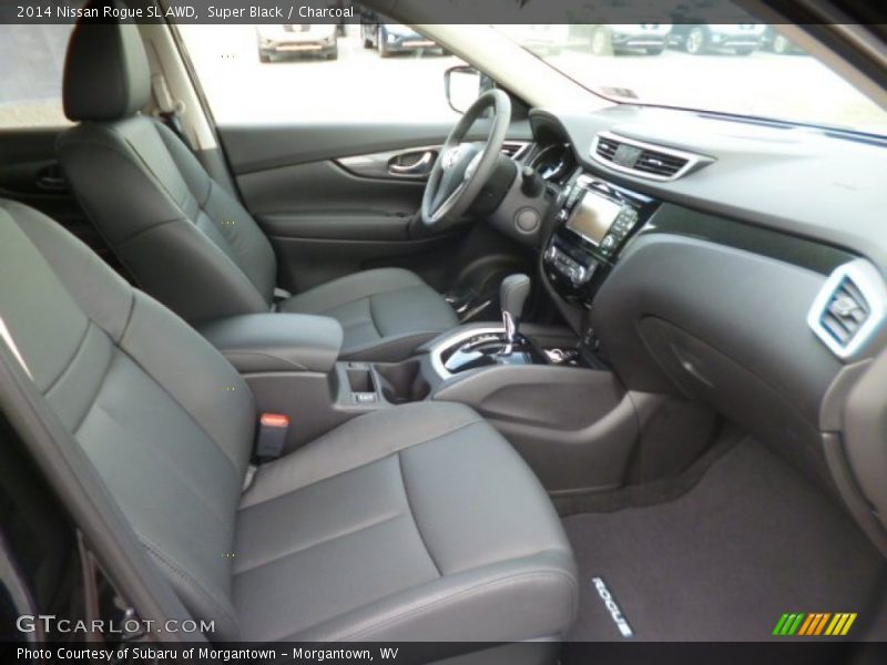 Super Black / Charcoal 2014 Nissan Rogue SL AWD