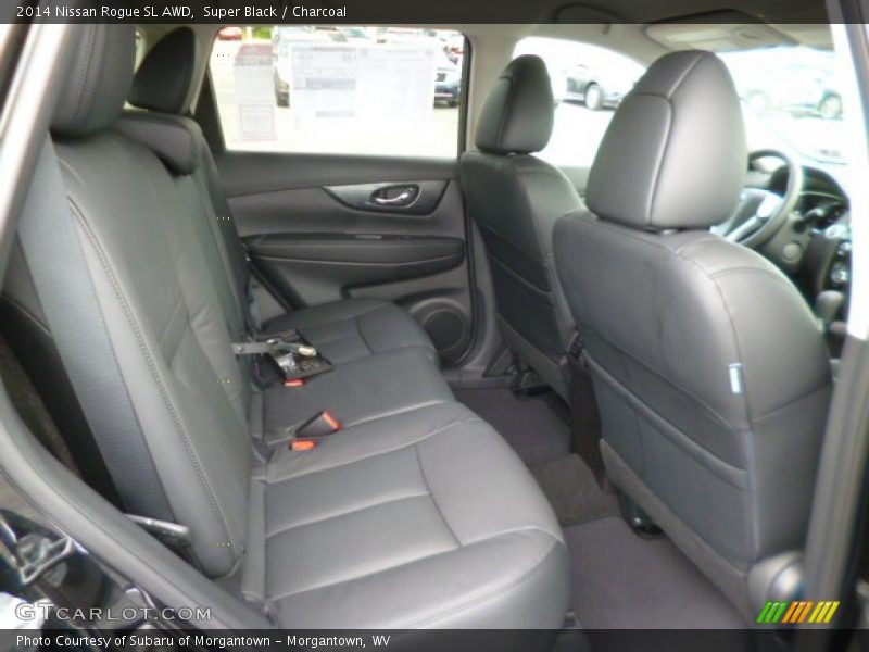 Super Black / Charcoal 2014 Nissan Rogue SL AWD