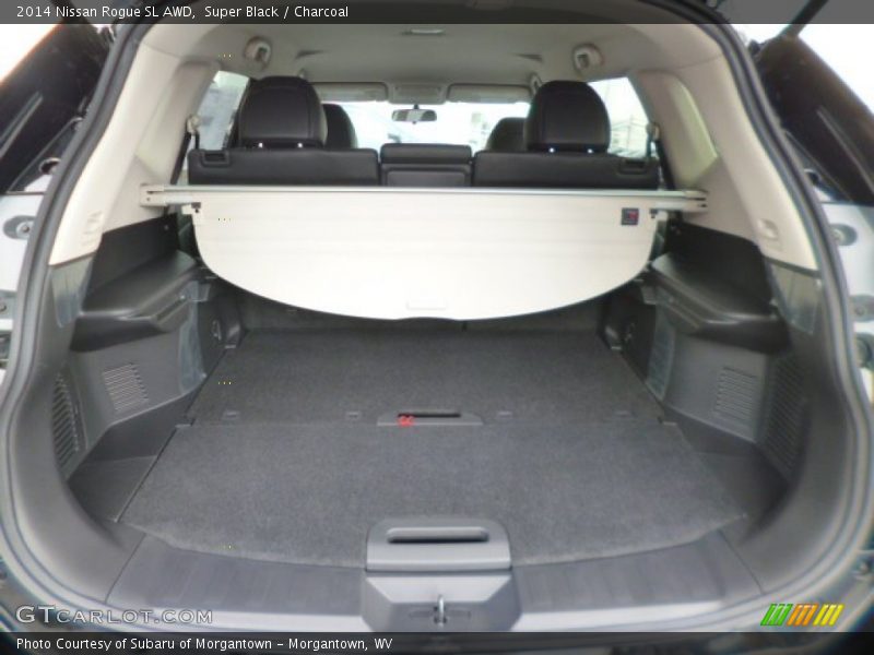 Super Black / Charcoal 2014 Nissan Rogue SL AWD