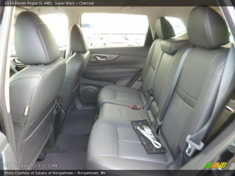 Super Black / Charcoal 2014 Nissan Rogue SL AWD