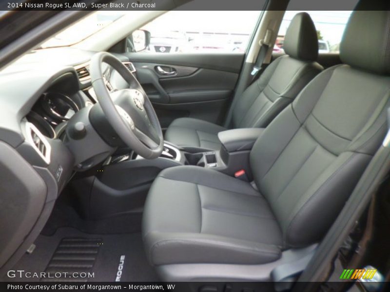 Super Black / Charcoal 2014 Nissan Rogue SL AWD