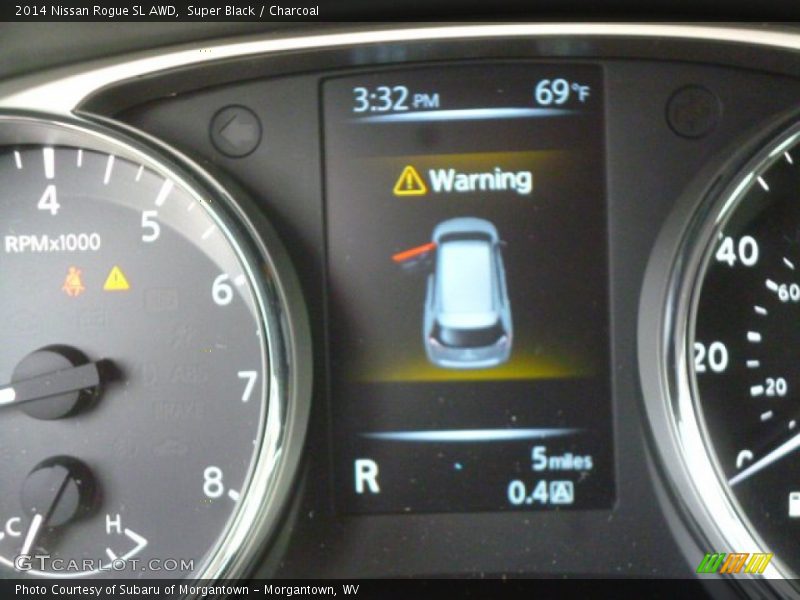 Super Black / Charcoal 2014 Nissan Rogue SL AWD