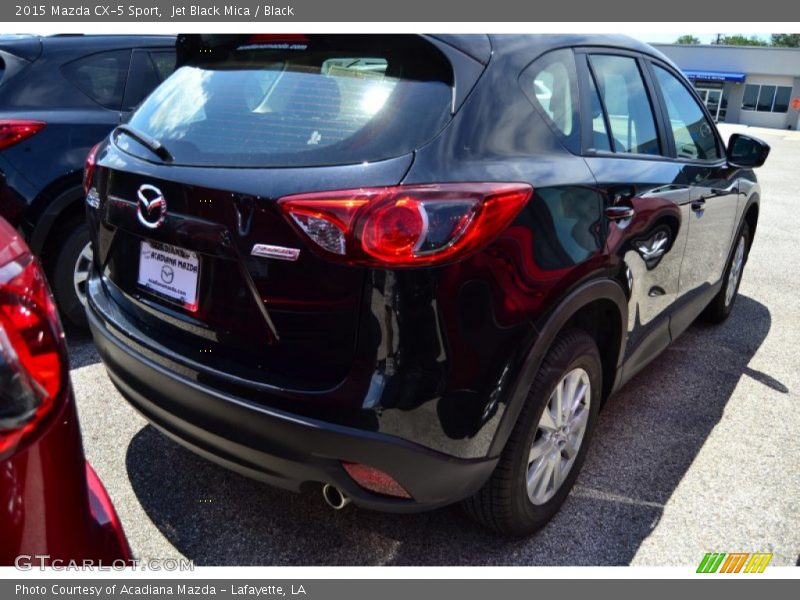 Jet Black Mica / Black 2015 Mazda CX-5 Sport