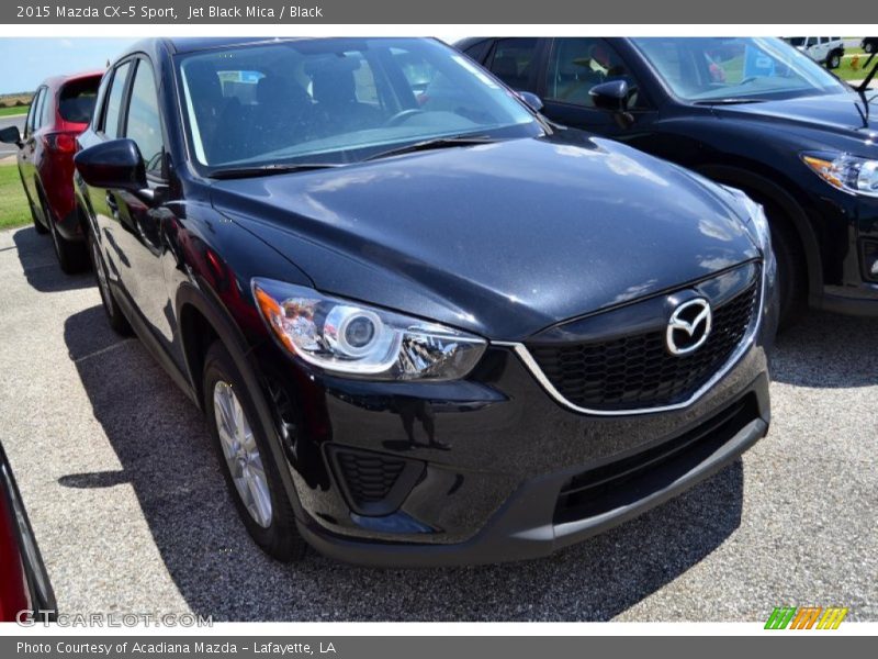 Jet Black Mica / Black 2015 Mazda CX-5 Sport