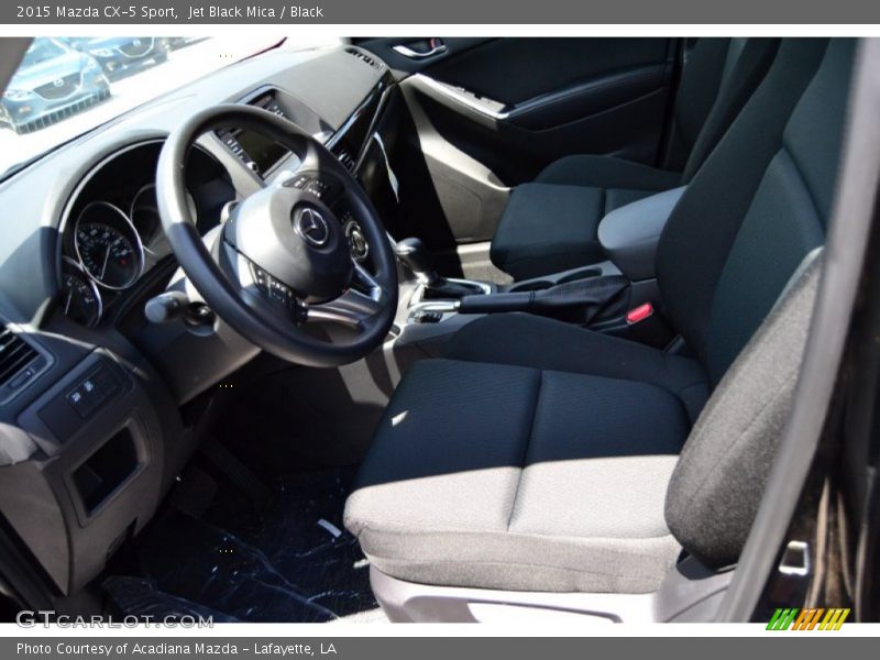 Jet Black Mica / Black 2015 Mazda CX-5 Sport