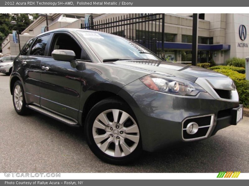 Polished Metal Metallic / Ebony 2012 Acura RDX Technology SH-AWD