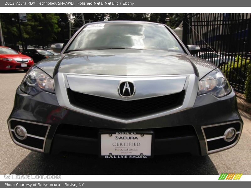 Polished Metal Metallic / Ebony 2012 Acura RDX Technology SH-AWD
