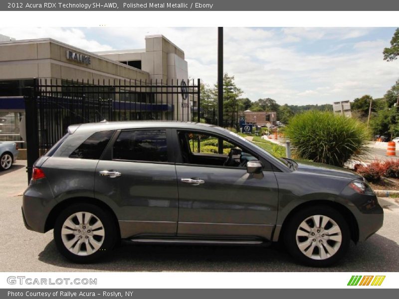 Polished Metal Metallic / Ebony 2012 Acura RDX Technology SH-AWD