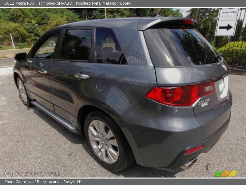 Polished Metal Metallic / Ebony 2012 Acura RDX Technology SH-AWD