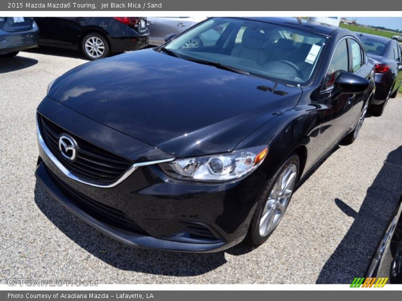 Jet Black Mica / Sand 2015 Mazda Mazda6 Touring