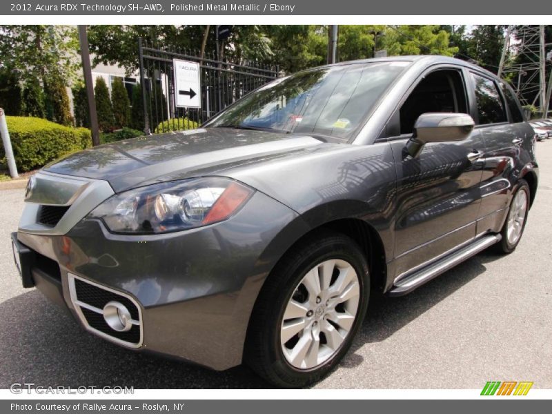 Polished Metal Metallic / Ebony 2012 Acura RDX Technology SH-AWD