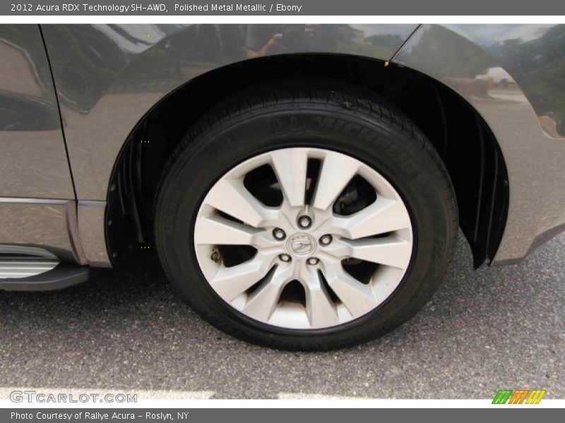 Polished Metal Metallic / Ebony 2012 Acura RDX Technology SH-AWD