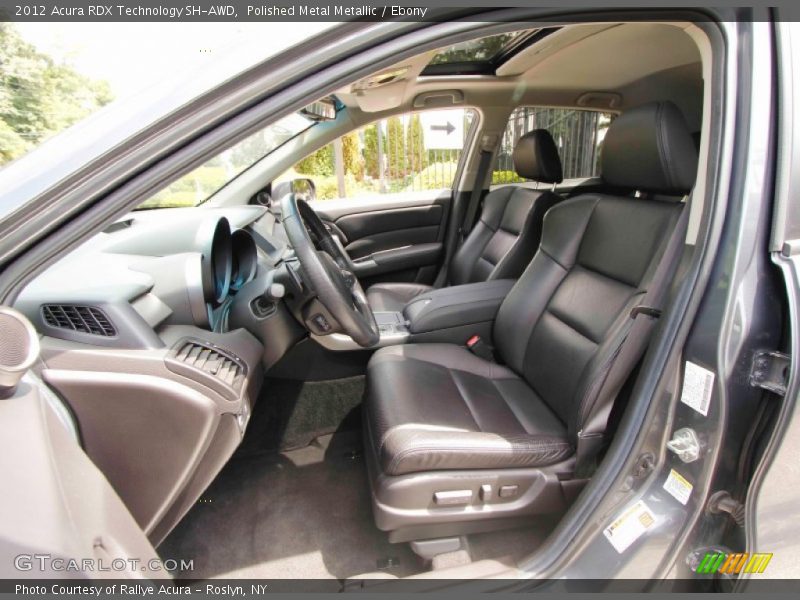 Polished Metal Metallic / Ebony 2012 Acura RDX Technology SH-AWD