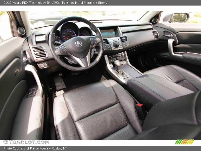Polished Metal Metallic / Ebony 2012 Acura RDX Technology SH-AWD