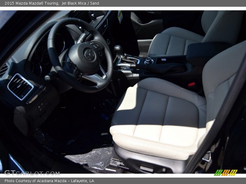 Jet Black Mica / Sand 2015 Mazda Mazda6 Touring