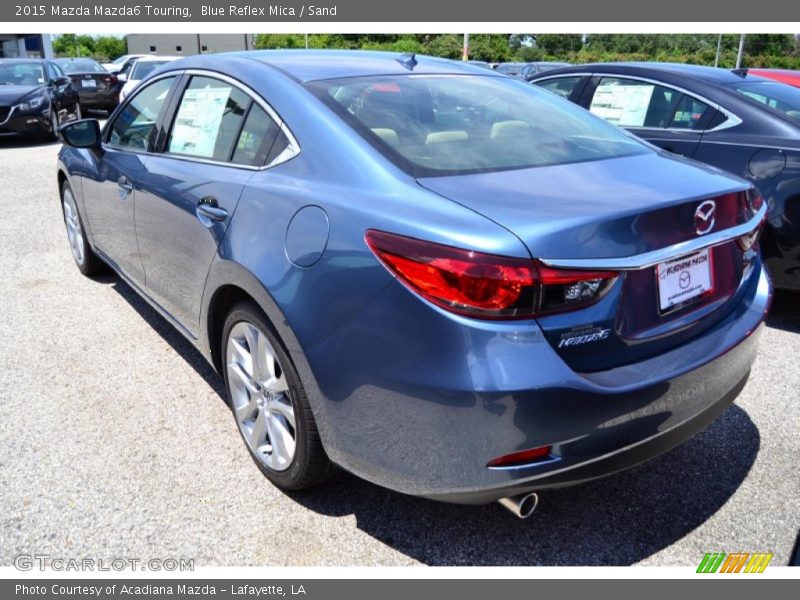 Blue Reflex Mica / Sand 2015 Mazda Mazda6 Touring