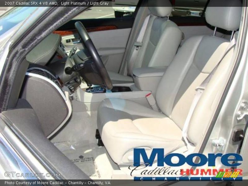 Light Platinum / Light Gray 2007 Cadillac SRX 4 V8 AWD