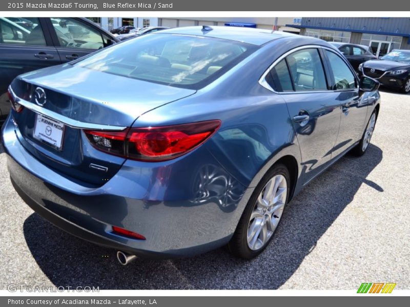 Blue Reflex Mica / Sand 2015 Mazda Mazda6 Touring