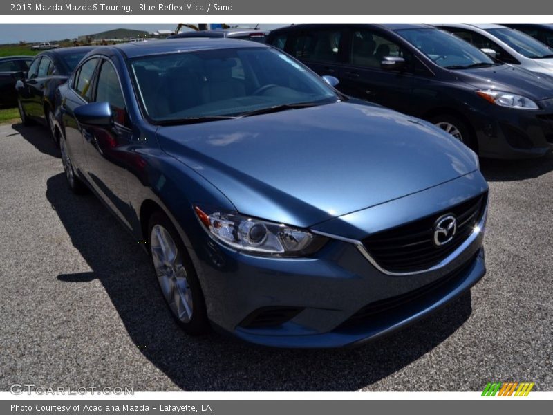 Blue Reflex Mica / Sand 2015 Mazda Mazda6 Touring
