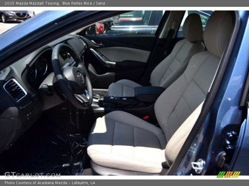 Blue Reflex Mica / Sand 2015 Mazda Mazda6 Touring