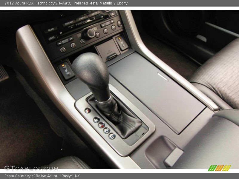 Polished Metal Metallic / Ebony 2012 Acura RDX Technology SH-AWD