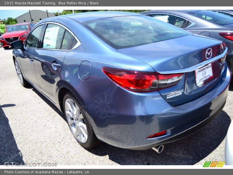 Blue Reflex Mica / Black 2015 Mazda Mazda6 Touring