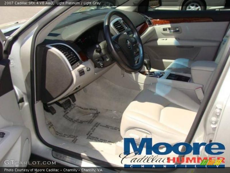 Light Platinum / Light Gray 2007 Cadillac SRX 4 V8 AWD