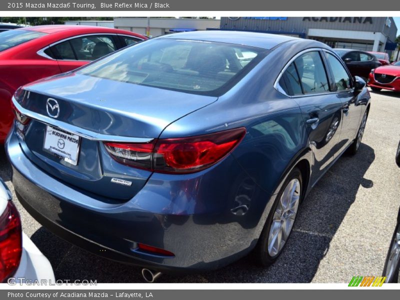 Blue Reflex Mica / Black 2015 Mazda Mazda6 Touring
