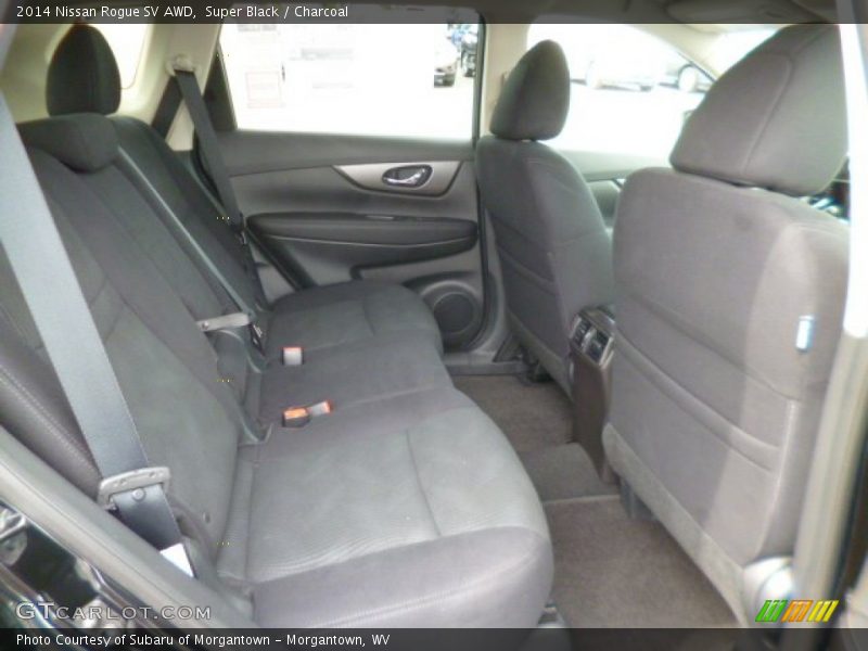 Super Black / Charcoal 2014 Nissan Rogue SV AWD