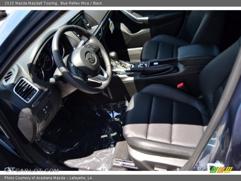 Blue Reflex Mica / Black 2015 Mazda Mazda6 Touring