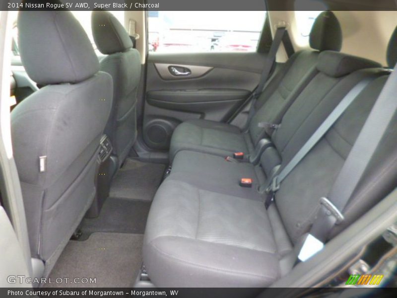 Super Black / Charcoal 2014 Nissan Rogue SV AWD