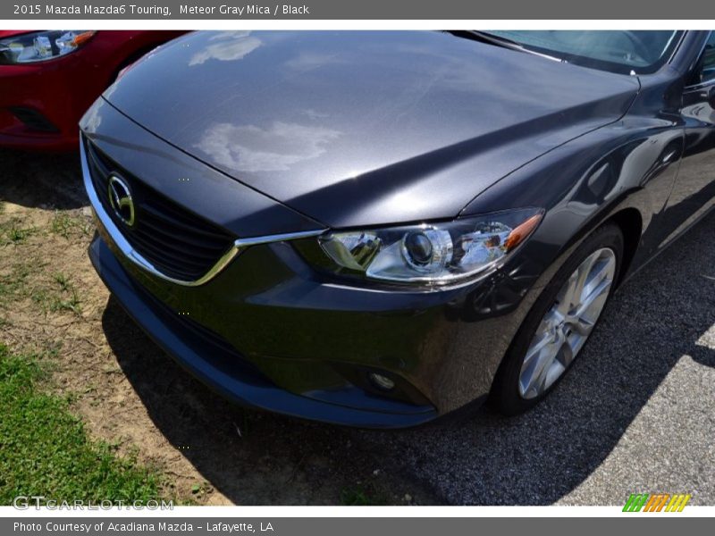 Meteor Gray Mica / Black 2015 Mazda Mazda6 Touring