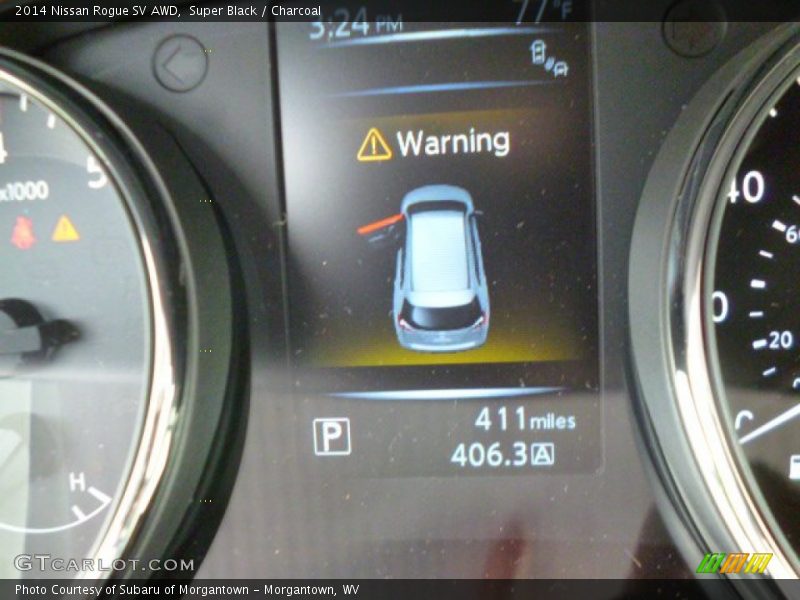 Super Black / Charcoal 2014 Nissan Rogue SV AWD