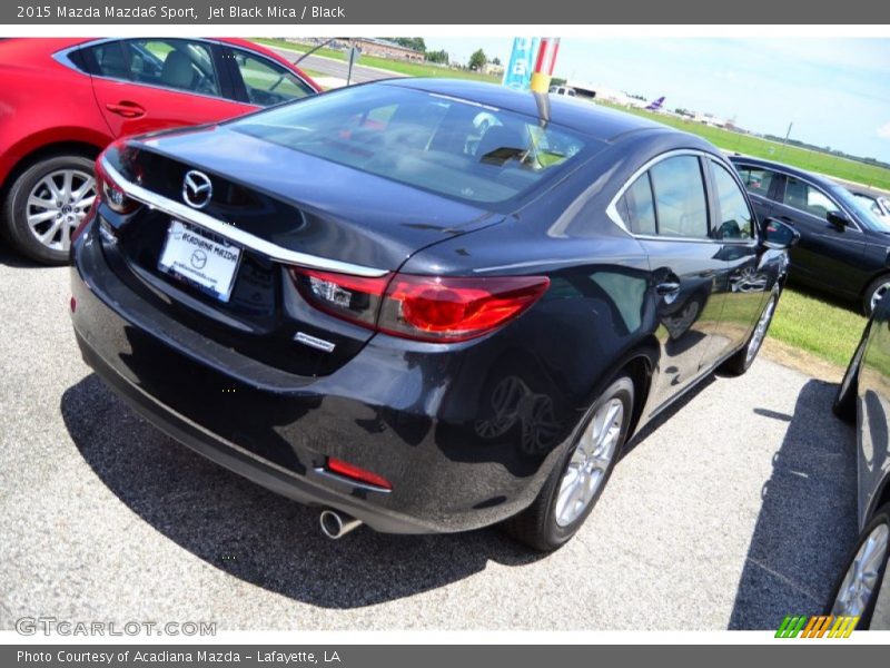 Jet Black Mica / Black 2015 Mazda Mazda6 Sport
