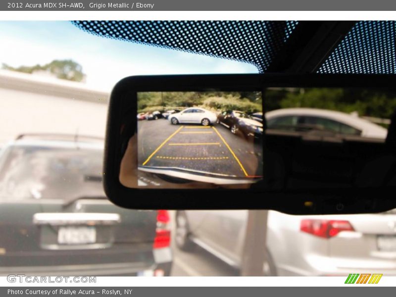 Grigio Metallic / Ebony 2012 Acura MDX SH-AWD