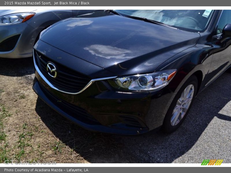 Jet Black Mica / Black 2015 Mazda Mazda6 Sport