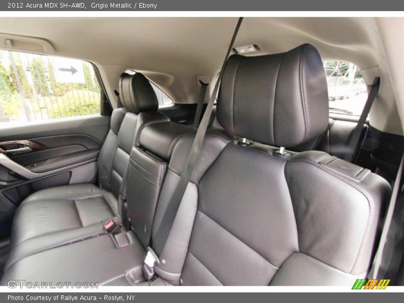 Grigio Metallic / Ebony 2012 Acura MDX SH-AWD