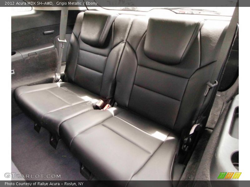 Grigio Metallic / Ebony 2012 Acura MDX SH-AWD