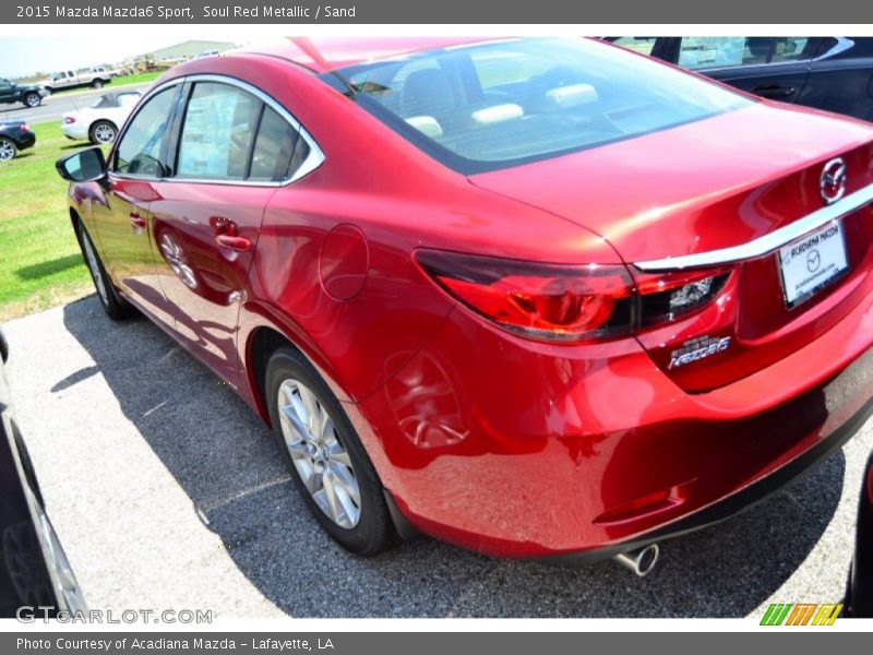 Soul Red Metallic / Sand 2015 Mazda Mazda6 Sport