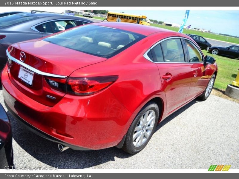 Soul Red Metallic / Sand 2015 Mazda Mazda6 Sport