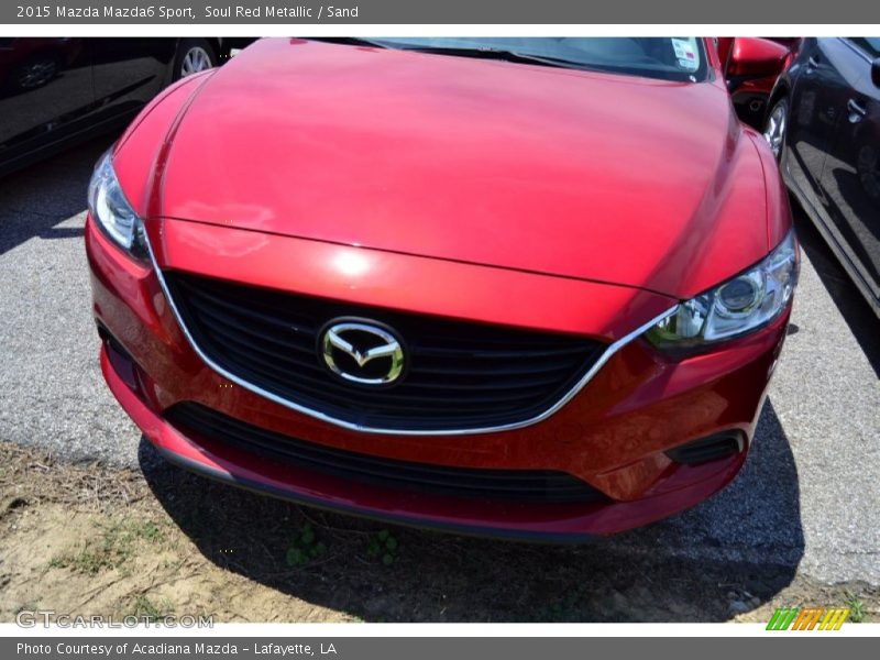 Soul Red Metallic / Sand 2015 Mazda Mazda6 Sport