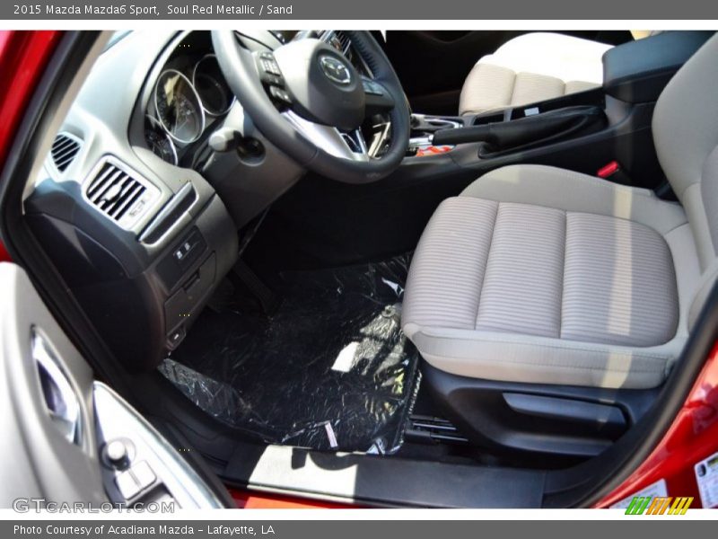 Soul Red Metallic / Sand 2015 Mazda Mazda6 Sport