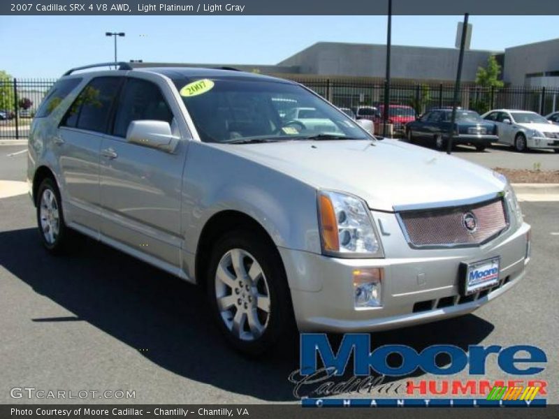 Light Platinum / Light Gray 2007 Cadillac SRX 4 V8 AWD