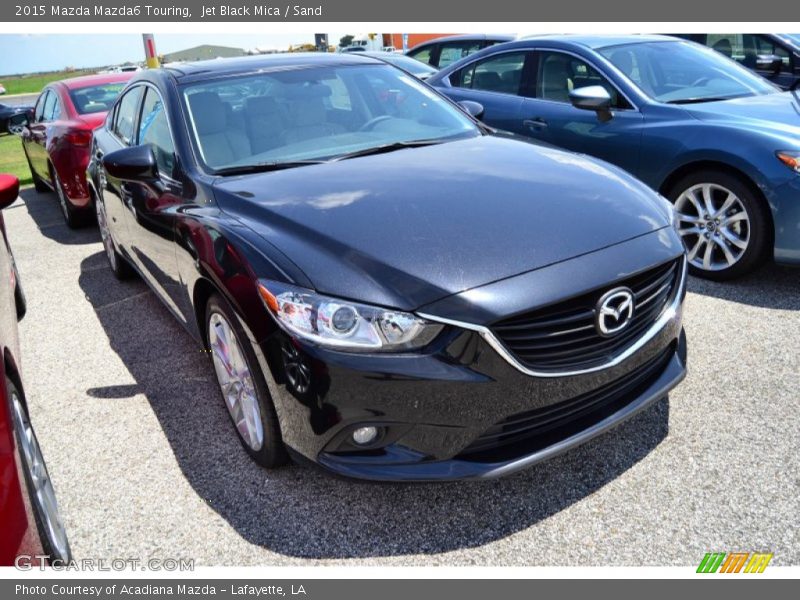 Jet Black Mica / Sand 2015 Mazda Mazda6 Touring