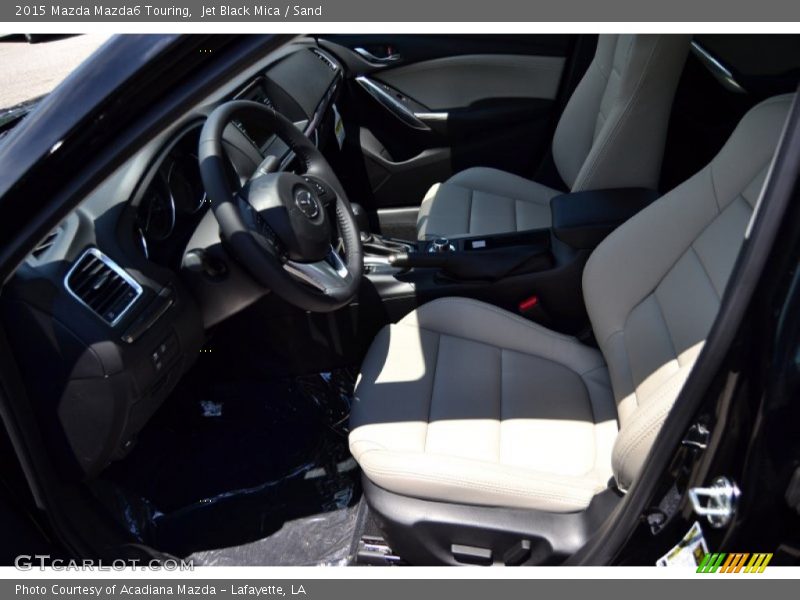 Jet Black Mica / Sand 2015 Mazda Mazda6 Touring